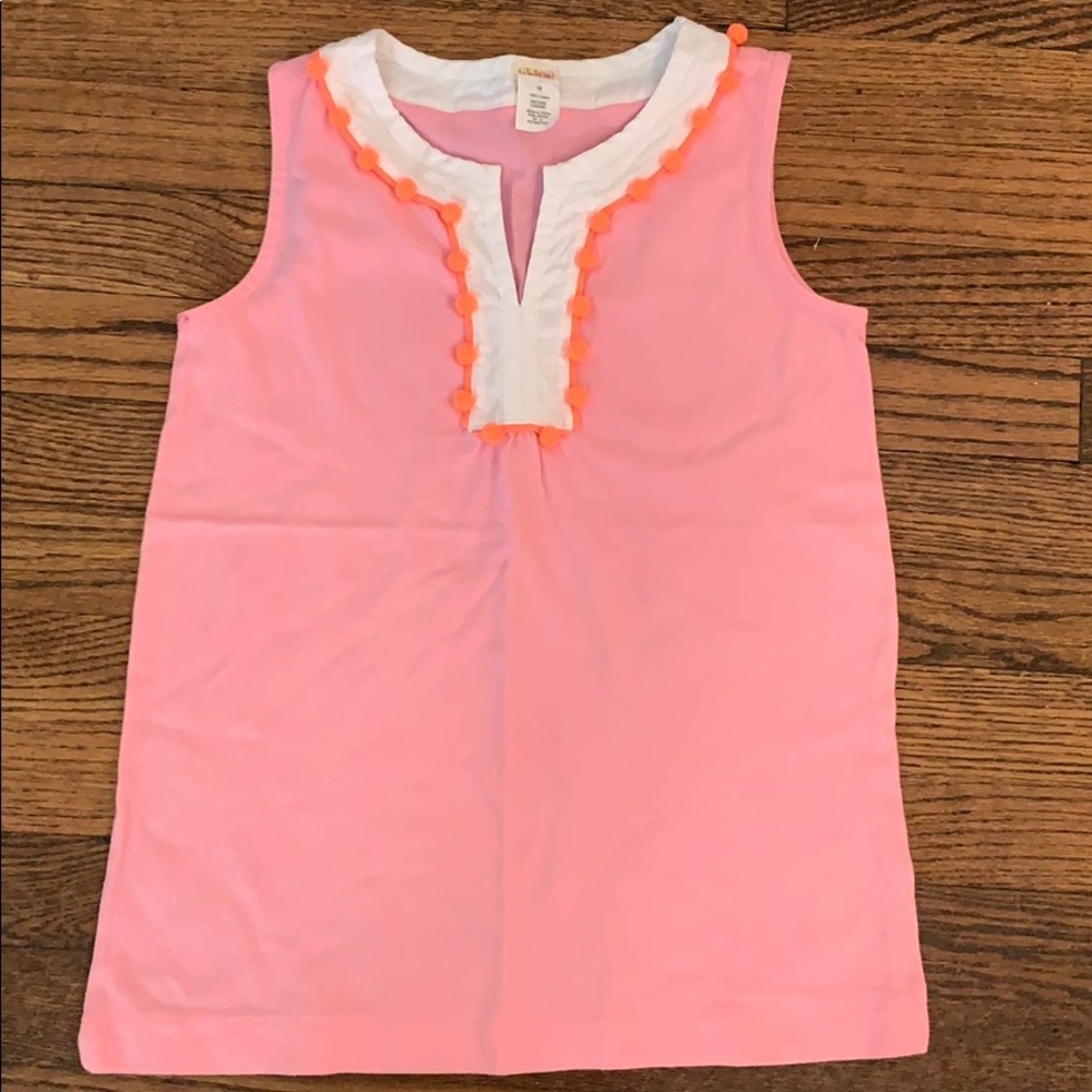 Crew cuts pink shirt